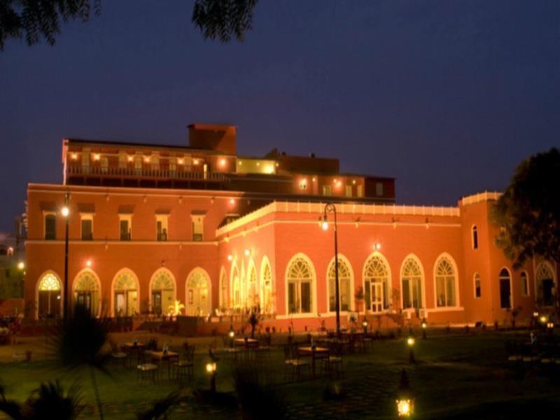 Maharaja Ganga Mahal Hotell Bikaner Eksteriør bilde