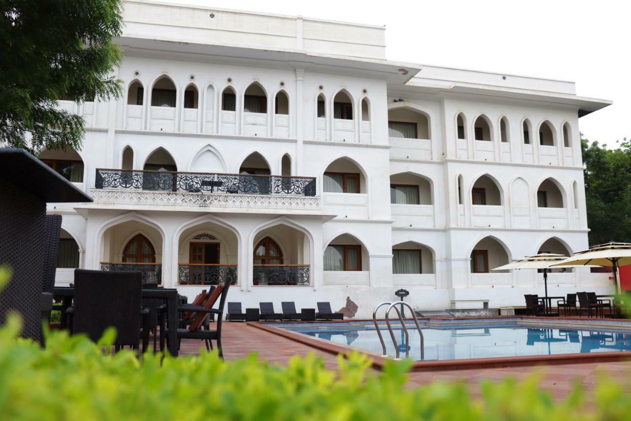 Maharaja Ganga Mahal Hotell Bikaner Eksteriør bilde