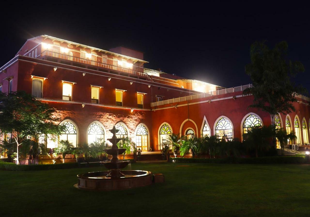 Maharaja Ganga Mahal Hotell Bikaner Eksteriør bilde