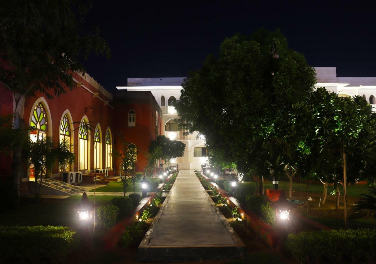 Maharaja Ganga Mahal Hotell Bikaner Eksteriør bilde